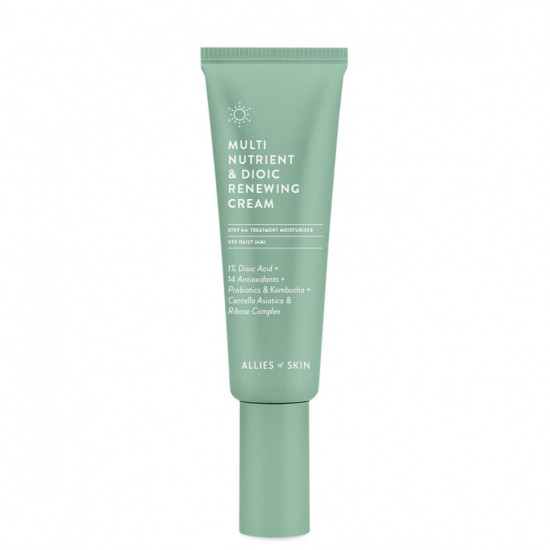 Allies of Skin Multi Nutrient & Dioic Renewing Cream 50ml - Денний крем для обличчя Allies of Skin Multi Nutrient & Dioic Renewing Cream 50ml - Денний крем для обличчя